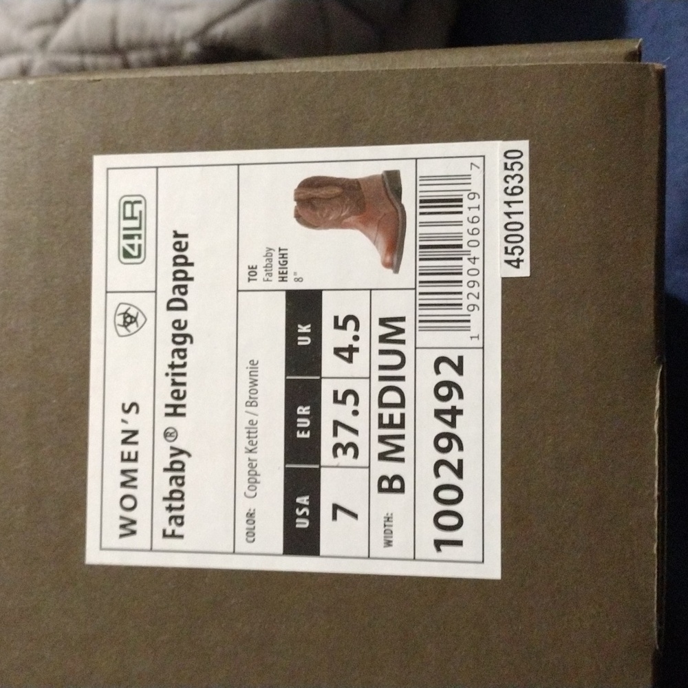 Ariat Fatboy heritage dapper boots